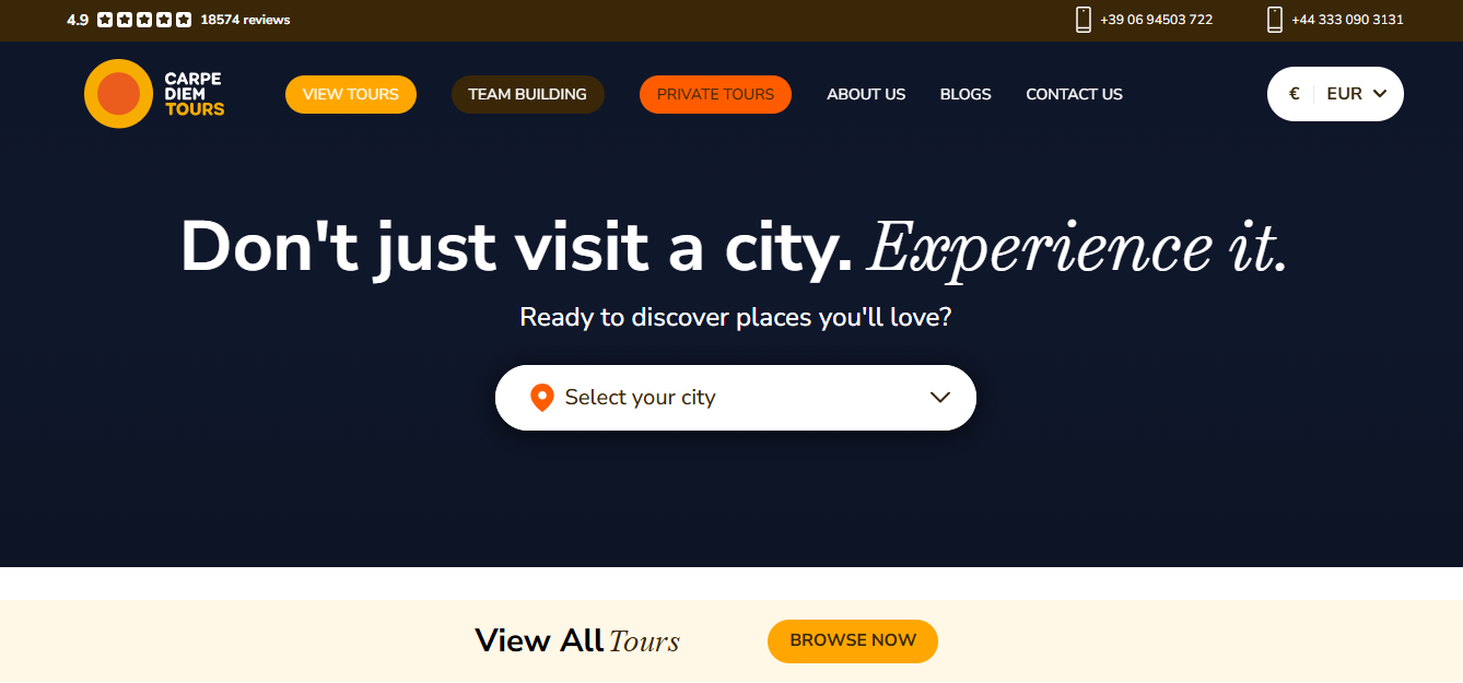 Carpe Diem Tours